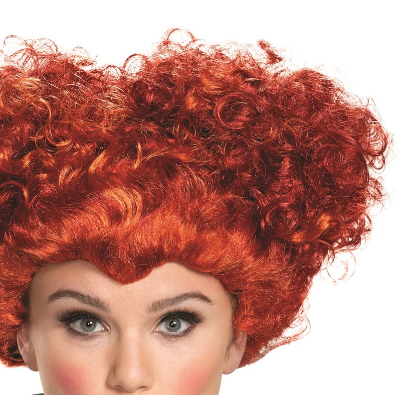 Disguise Disney Hocus Pocus Wini Deluxe Wig Costume Accessory, Red, Adult Size - Image 3